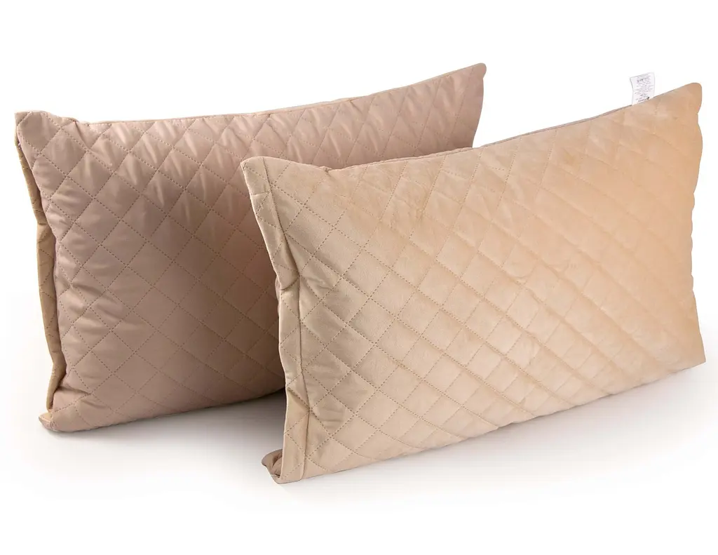 Чохол на подушку Руно 50х70 VeLour "Beige ромб" (382.55_Beige ромб) - фото 3