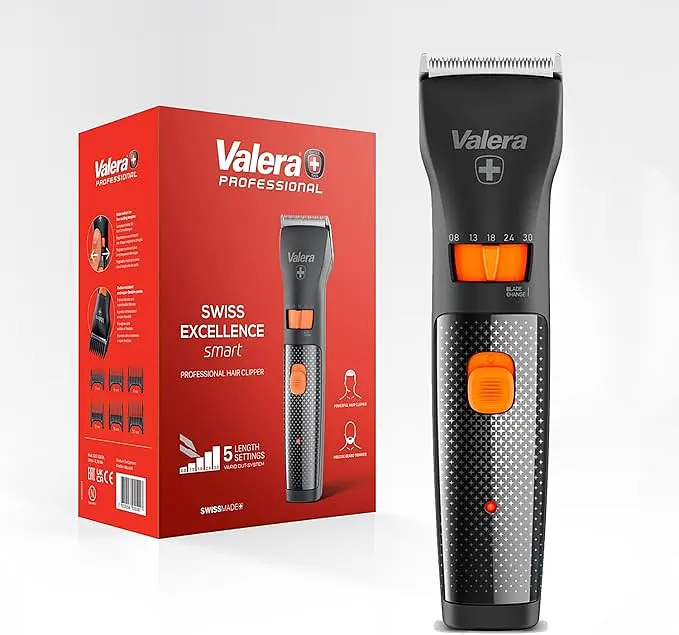 Машинка для стрижки Valera Swiss Excellence Smart USB чорна (53000137) - фото 2