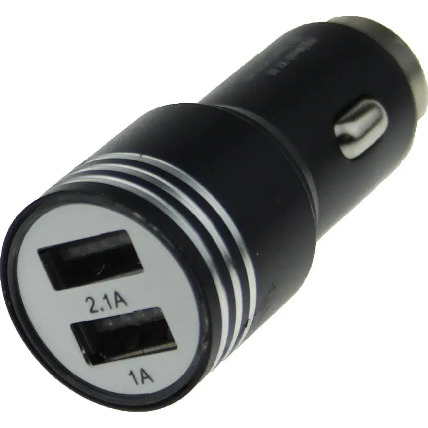 Автомобильное зарядное устройство TOTO TZZ-55 Car charger 2USB 2,1A Black - фото 3