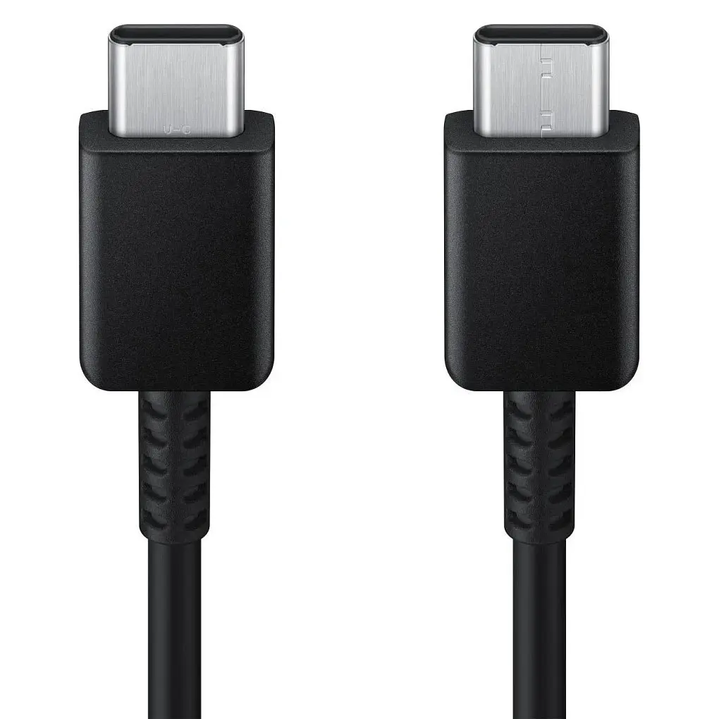 Кабель USB Type-C to Type-C 1 м, 5А, чорний, для швидкої зарядки - фото 3