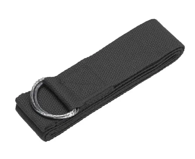 Ремінь для йоги PowerPlay PP_4409 183*3.8 см Чорний (PP_4409_Black) - фото 8
