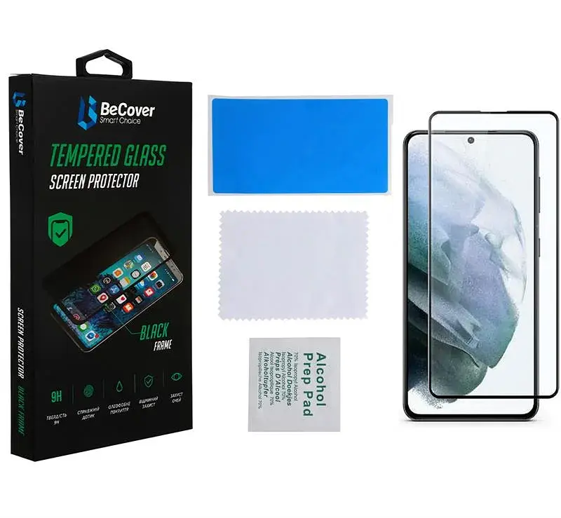 Скло захисне BeCover Realme GT Black (707243) - фото 2