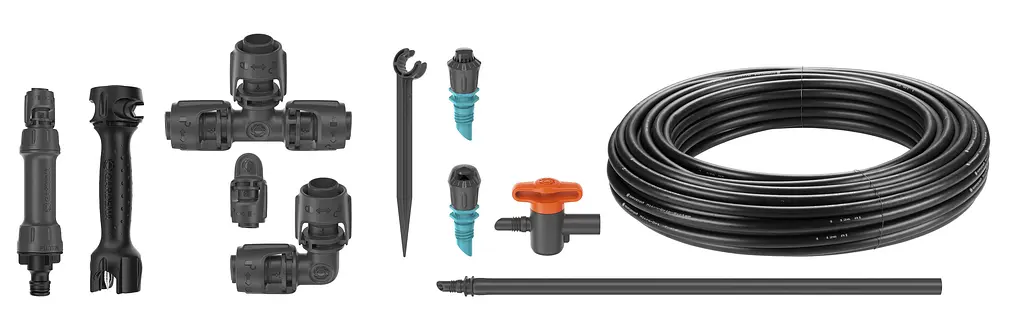 Комплект поливу Gardena Micro-Drip-System для клумб і грядок до 60 м2 (13450-20) - фото 3