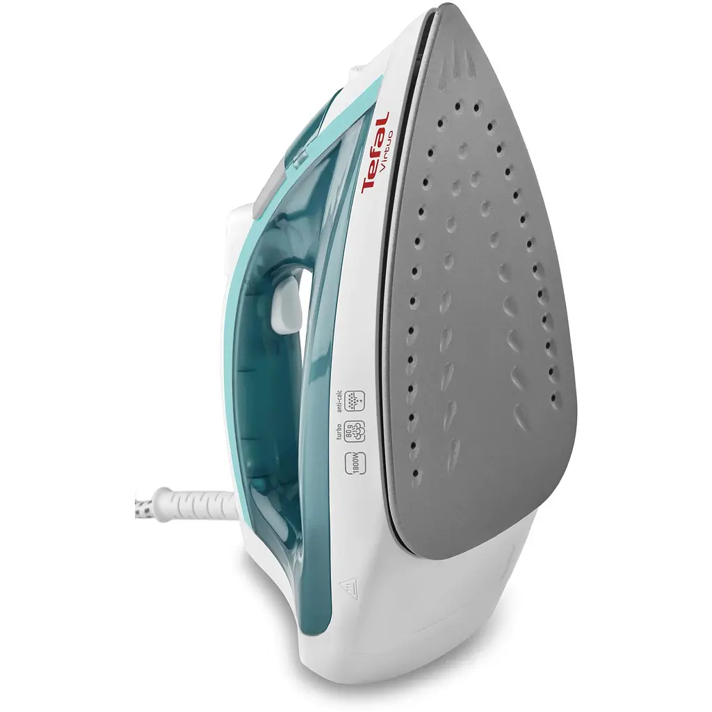 Праска Tefal Virtuo 1800 Вт біло-бірюзова (FV1710E0) - фото 2