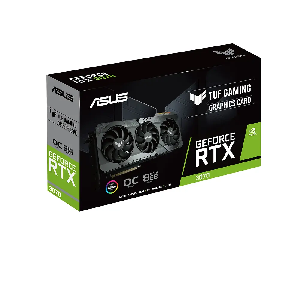 Відеокарта ASUS TUF Gaming GeForce RTX 3070 8GB GDDR6 (TUF-RTX3070-O8G-GAMING) - фото 2