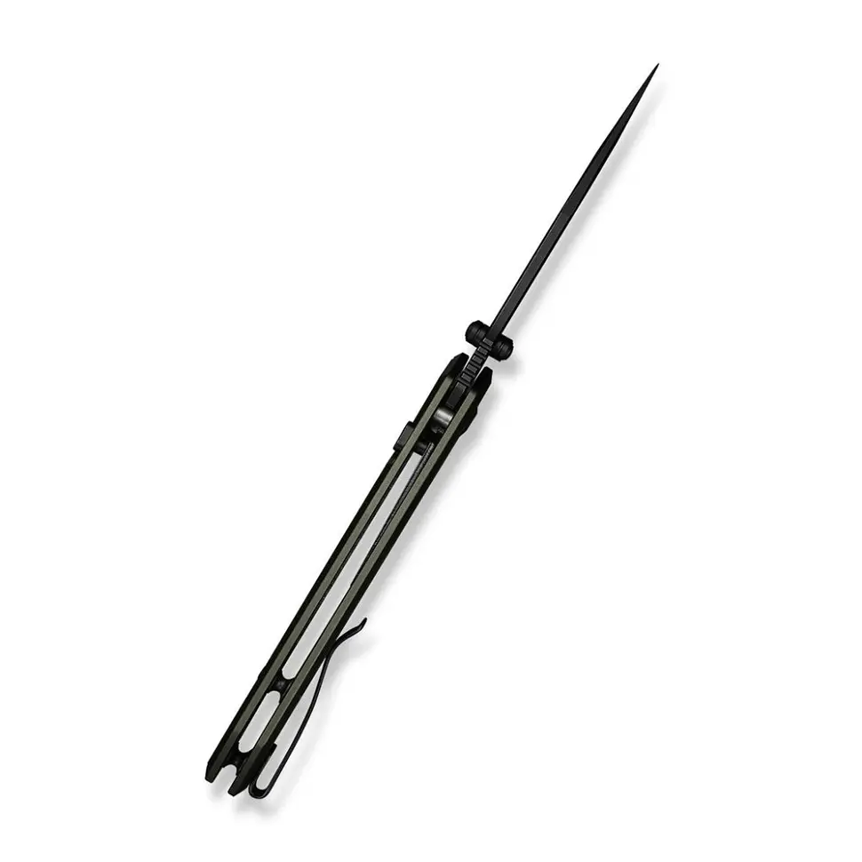 Ніж складаний туристичний Civivi Elite Brova, (8.7 см) CPM S35VN / Aluminum зелений - фото 7