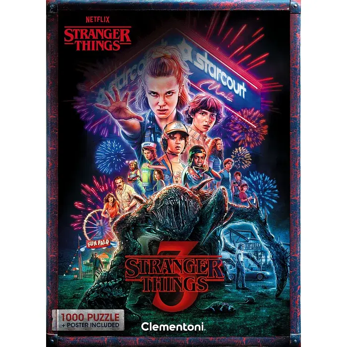 Пазл Stranger Things (Дивні дива) - 1000 шт Clementoni 39979 - фото 4