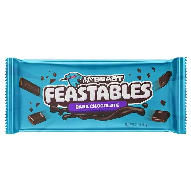 Шоколадний батончик Feastables MrBeast Dark Chocolate 60 г