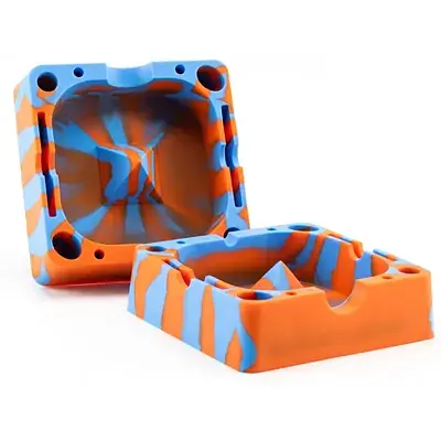 Пепельница Silicone Pyramid в ассортименте - фото 2