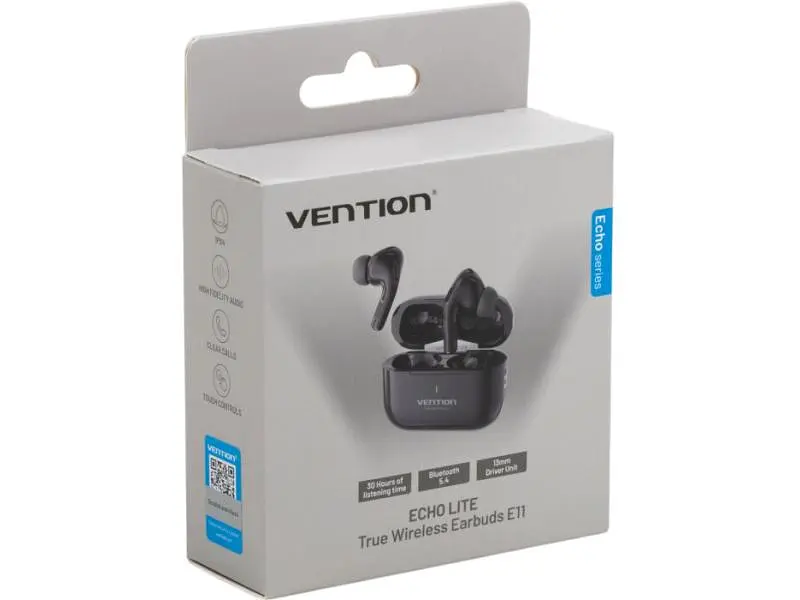 Наушники TWS Vention Echo Lite E11 Black (NBVB0) - фото 7