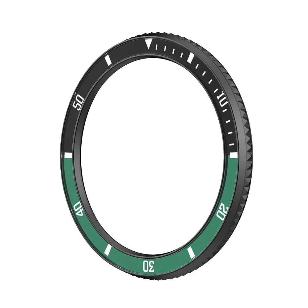 Безель Sikai для смарт-часов Xiaomi Watch S3/S4 Black-green - фото 3