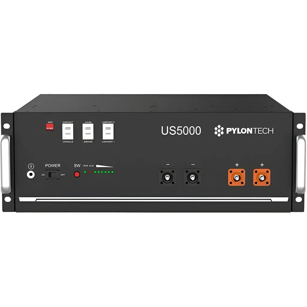 Акумулятор Pylontech US5000 48V (48V/100Ah/4800Wh) (BMS 200A/100A) [112131] - фото 2