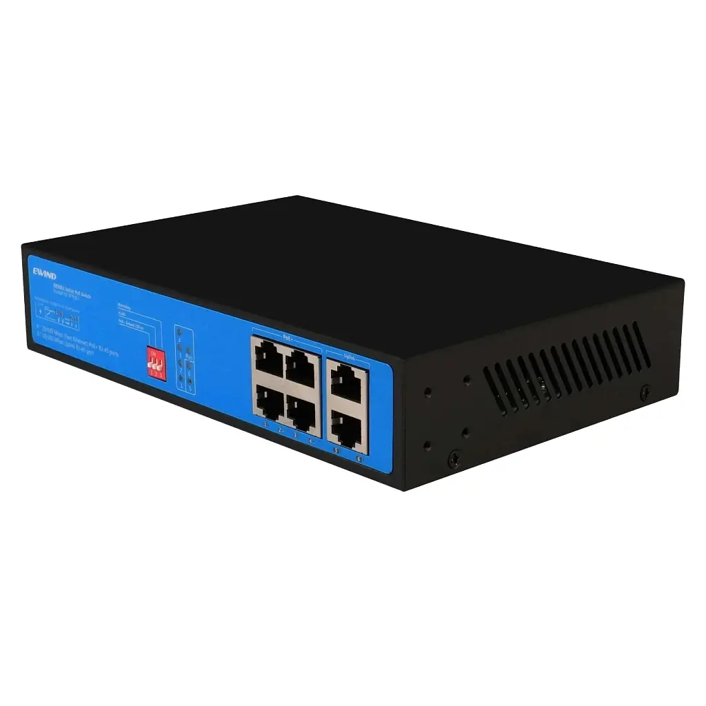 Комутатор мережевий Ewind EW-S1906CF-AP POE - фото 4
