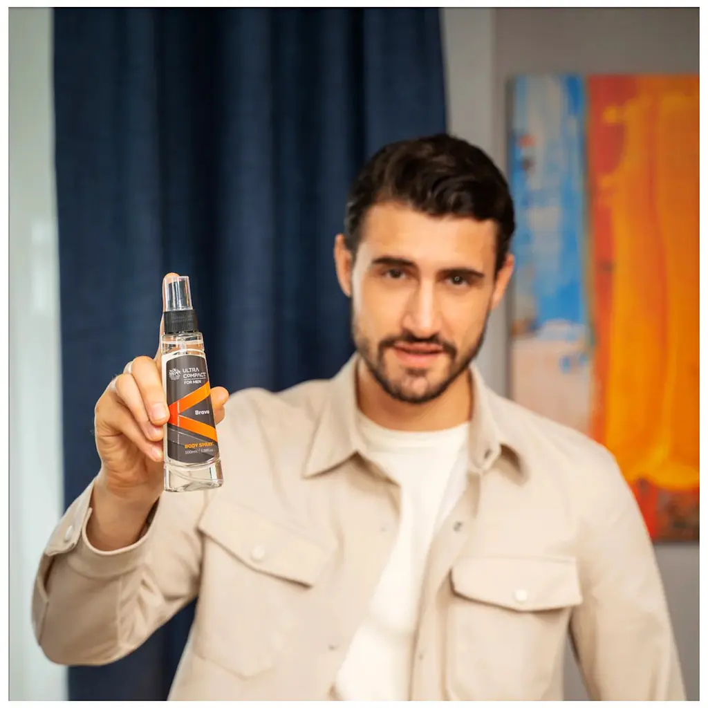 Спрей для тіла Ultra Compact Brave чоловічий 100 мл - фото 3