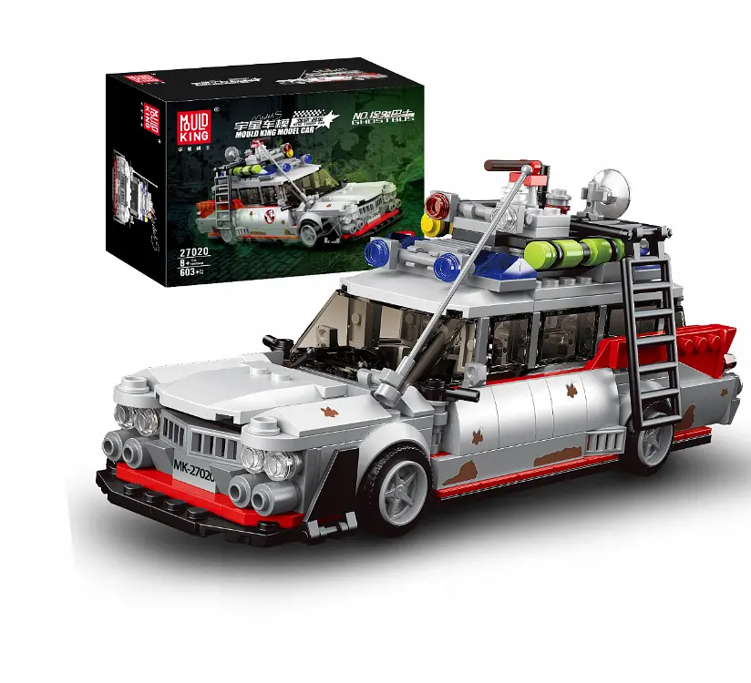 Конструктор машина  дитячий "Автомобіль мисливці за привидами " MOULD KING "Cadillac ECTO-1", 631 деталь - фото 2