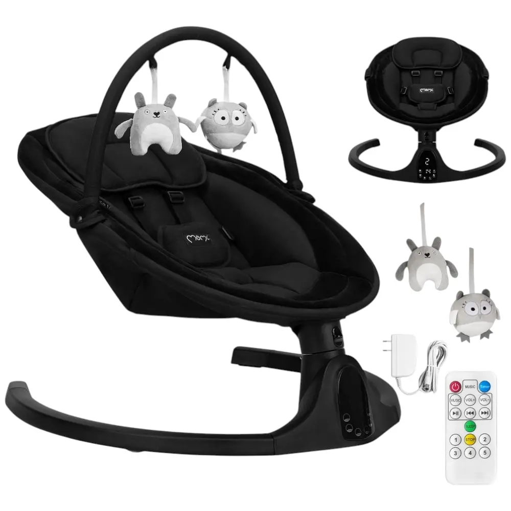 Укачивающий центр MoMi Kenani Onyx - фото 5