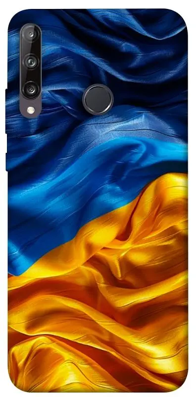 TPU чохол Demsky Flag material для Huawei P40 Lite E / Y7p (2020)