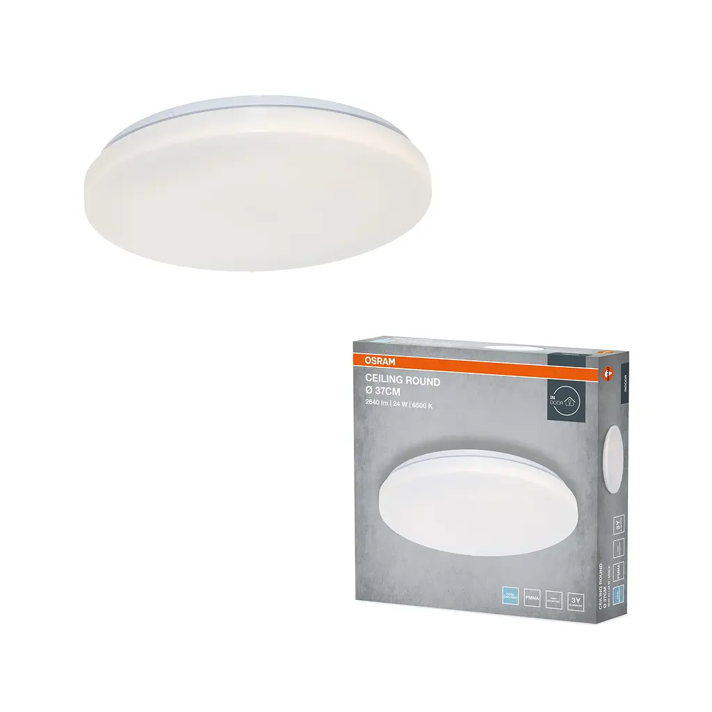 Osram Світильник накладний OSRAM CEILING ROUND 24Вт 6500K1920Лм - фото 4