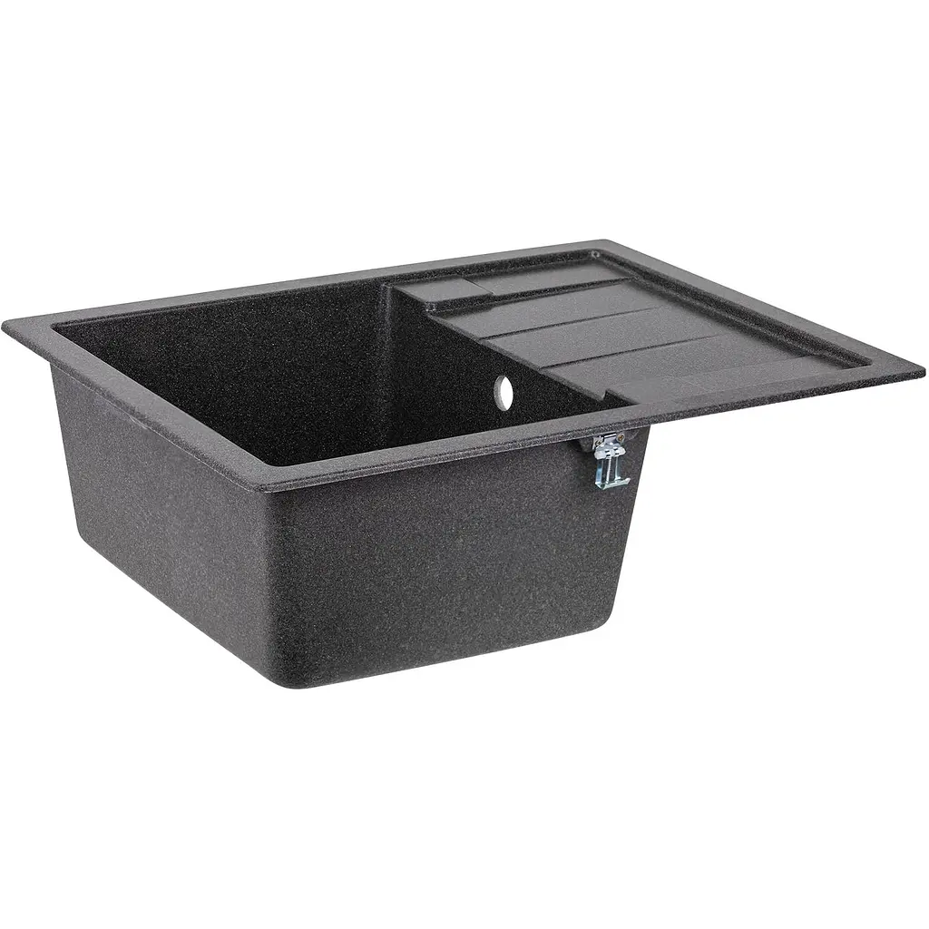 Кухонная мойка Lidz 650x500/200 GRF-13 графит (LIDZGRF13650500200) - фото 2