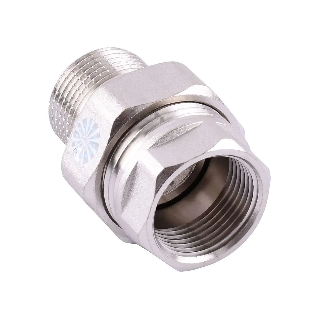 Згін-американка прямий Quality Professional 1/2″ НІКЕЛЬ QP160 000013964 - фото 2