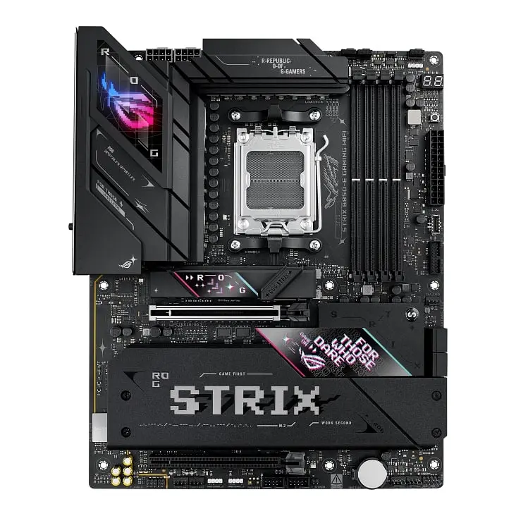 Материнская плата ROG STRIX B850-E GAMING WIFI sAM5 B850 4xDDR5 M.2 HDMI DP USB Type-C Wi-Fi BT Asus teh0019064 - фото 2