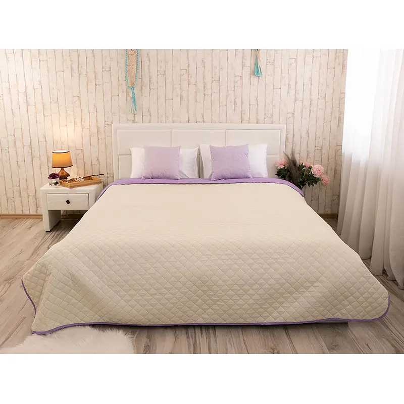 Покривало Руно Севілья, мікрофібра, 240х220 см, фіолетовий (330.52У_Севілья) - фото 2