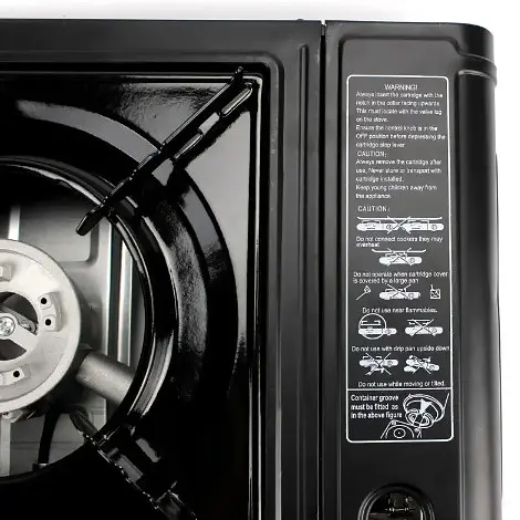 Портативная газовая плита Happy Home BDZ-155A однокомфорочная - фото 10