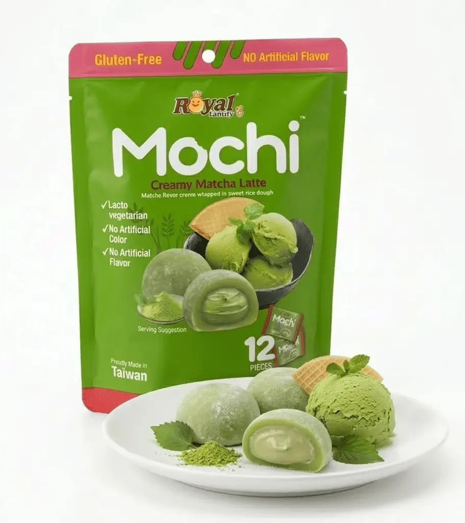 Моті Royal Family Mochi Creamy Matcha Latte 12шт 180г - фото 2