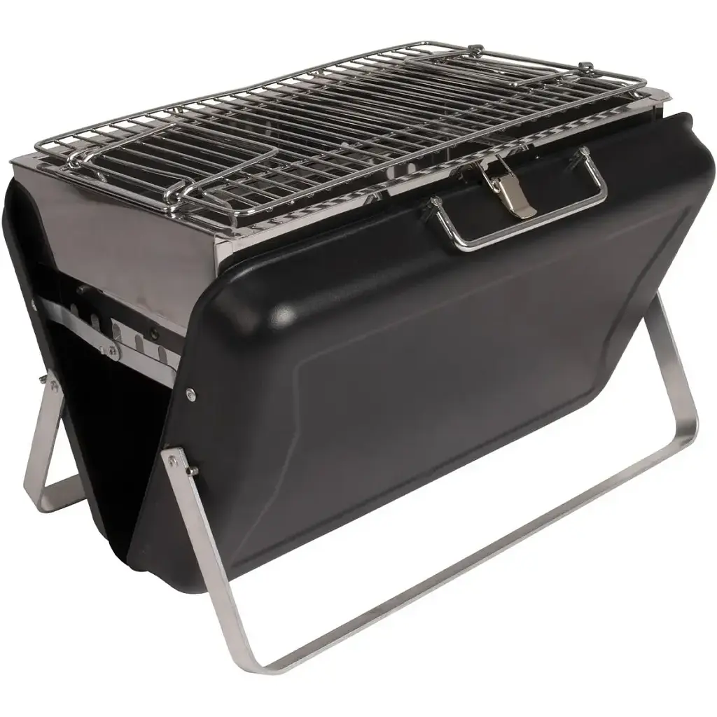 Гриль угольный чемодан Bo-Camp Irvin Black/Silver (8108380) - фото 9