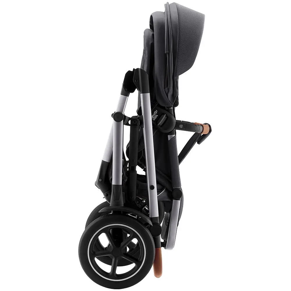 Прогулянкова коляска Britax-Romer Smile 5Z Fossil Grey, темно-сіра (2000037978) - фото 7