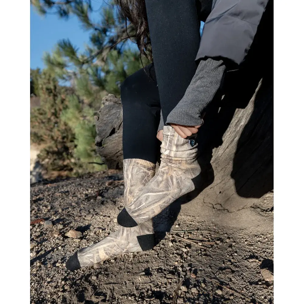 Носки DexShell StormBlok Socks 2.0 S 36-38 camo - фото 4