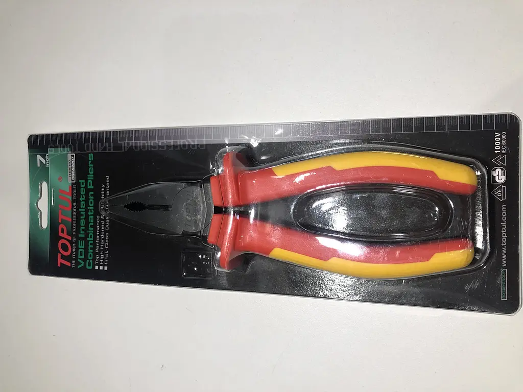 Пасатижі електрика 7" 1000V VDE TOPTUL DGCA2207 - фото 5