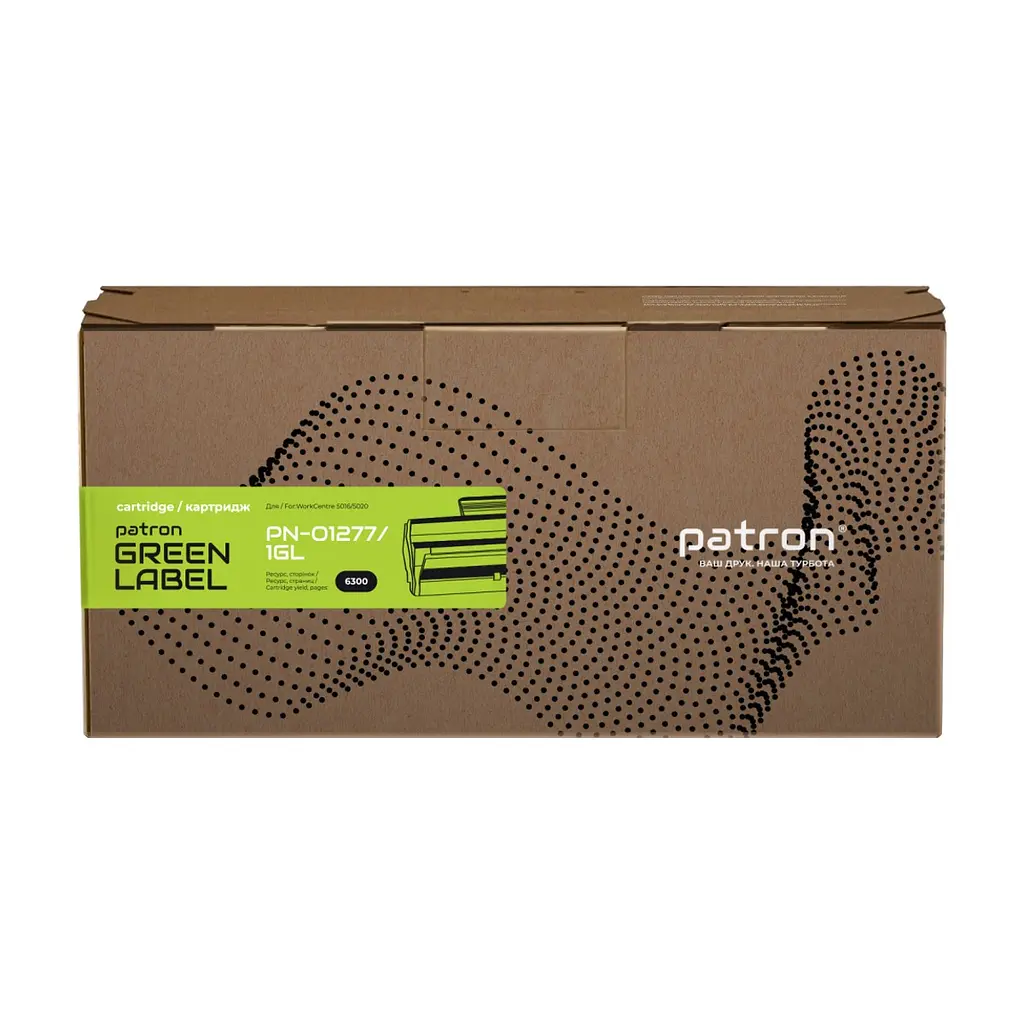 Тонер-картридж Patron XEROX WC5016/106R01277 GREEN Label (PN-01277/1GL) - фото 2