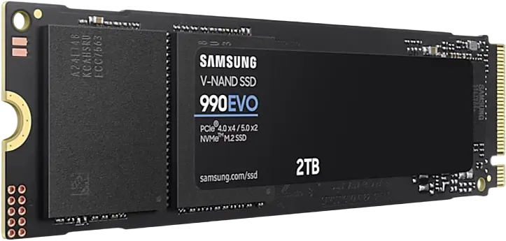 SSD M.2 накопичувач Samsung 990 EVO 2TB (MZ-V9E2T0BW) - фото 2