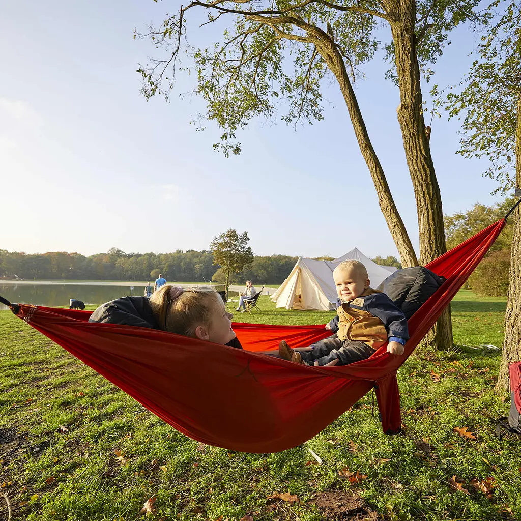 Гамак туристичний Grand Canyon Bass Hammock Double 320x230 см Помаранчевий - фото 4
