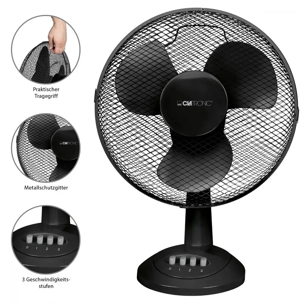 Вентилятор Clatronic VL 3602 Black - фото 5