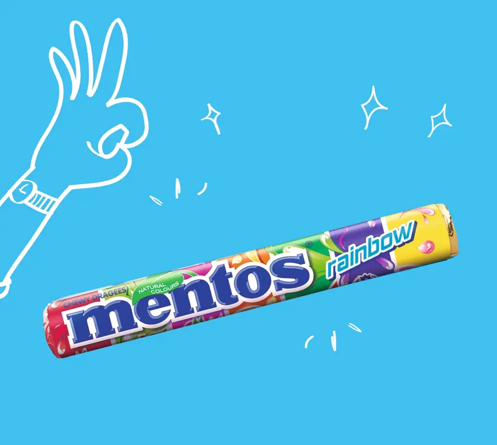 Драже Mentos Rainbow 3 х 37.5г - фото 5