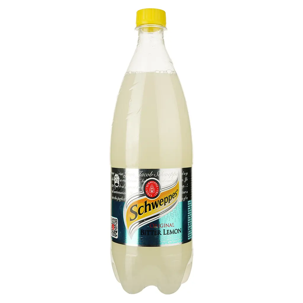 Упаковка напитка Schweppes Original Bitter Lemon сокосодержащий 1 л x 6 шт. - фото 2