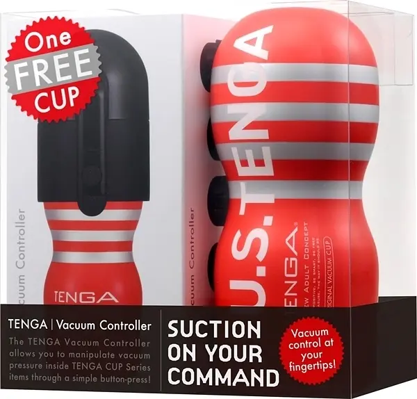 Мастурбатор Tenga Vacuum Controller чорний - фото 4
