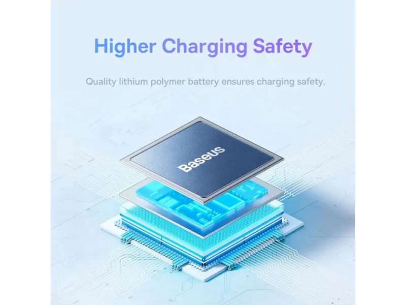 Зовнішній акумулятор (павербанк) BASEUS Airpow Fast Charge 30000mAh 20W Black (PPQD090101) - фото 7