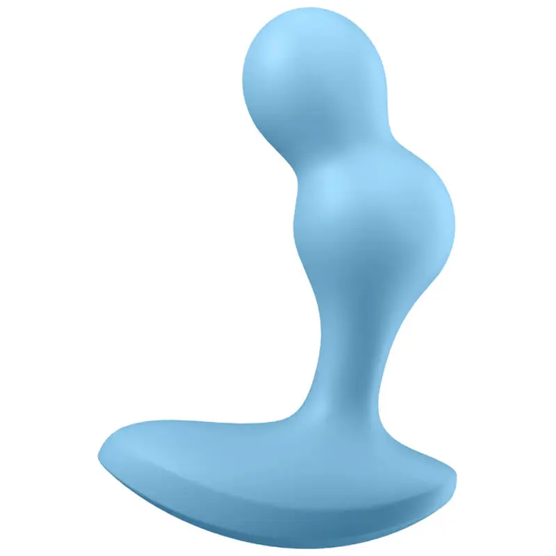 Смарт пробка Satisfyer Deep Diver, 11.2х3.2 см, блакитна