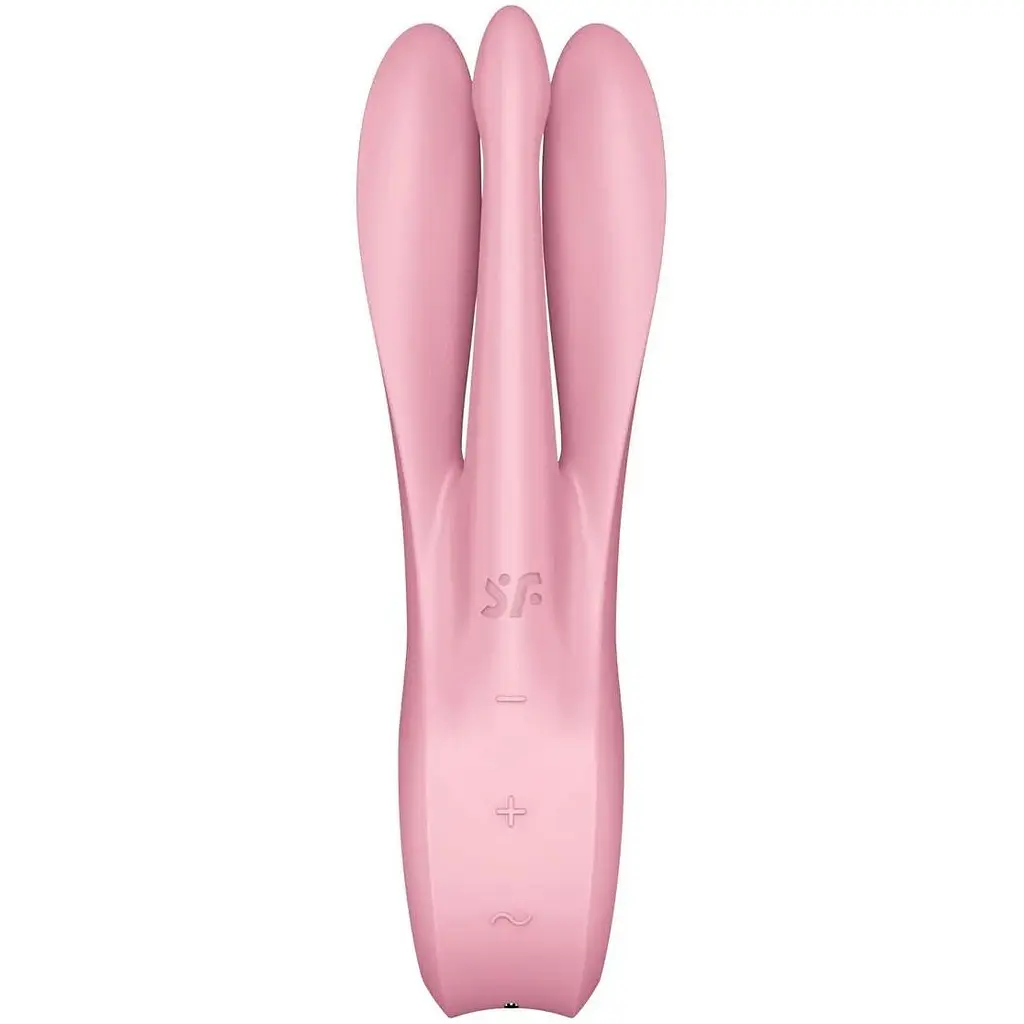 Кліторальний вібратор Satisfyer Threesome 1 Pink - фото 6