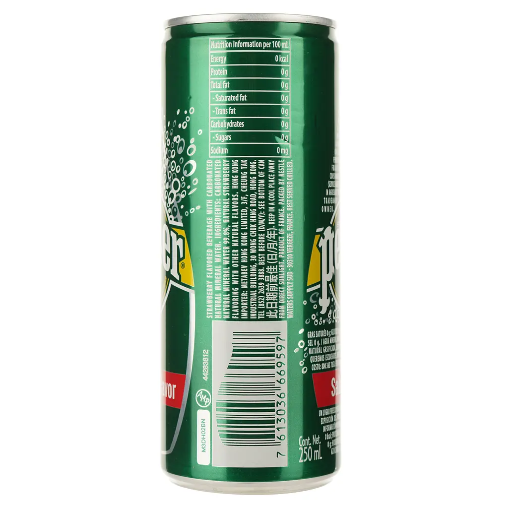 Вода Perrier клубника 0.25 л - фото 2
