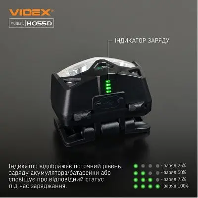 Ліхтар Videx (VLF-H055D) 500Lm 5000K (VLF-H055D) - фото 7
