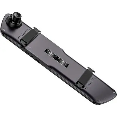 Відеореєстратор HOCO DV4 4.5-inch rearview mirror driving recorder dual-channel Black (6942007616782) - фото 4