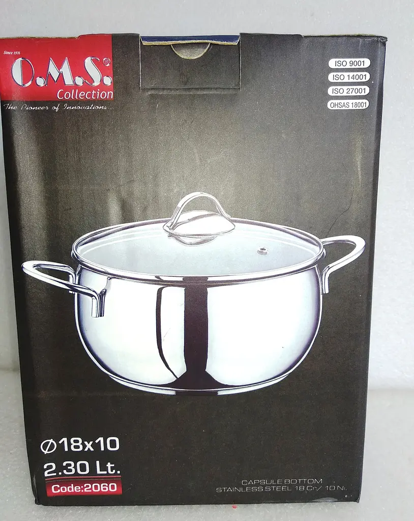 Каструля O.M.S. Collection 2060-18 см 2.3 л - фото 7