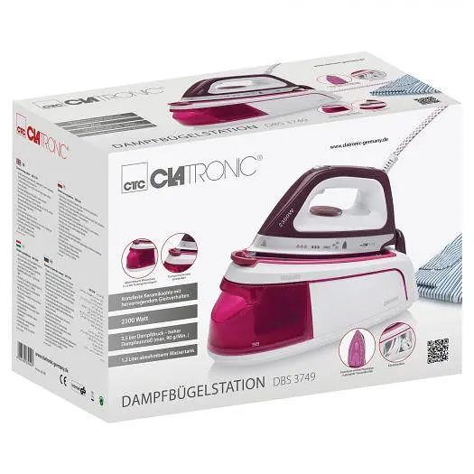 Парова система (праска з парогенератором) Clatronic DB 3749 - фото 7