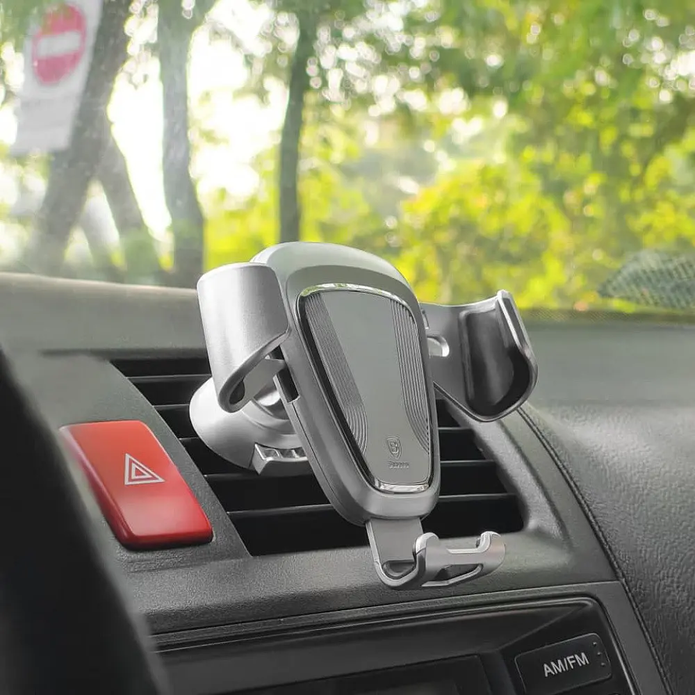 Держатель в машину Baseus Gravity Car Mount черный (18047 black) - фото 5