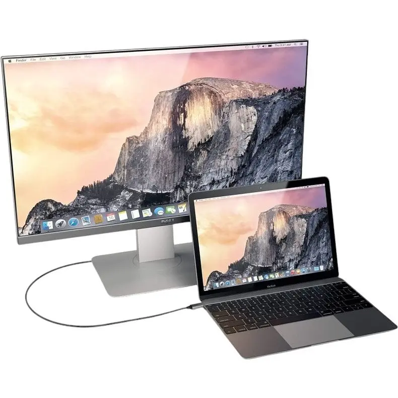 Кабель USB-C to 4K HDMI Satechi Cable Space Gray 1.8 м (ST-CHDMIM) - фото 7