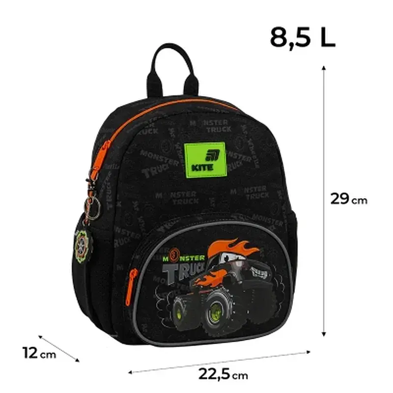 Рюкзак дитячий Kite Kids 2727 Monster Truck (K26-2727XS-4) - фото 11